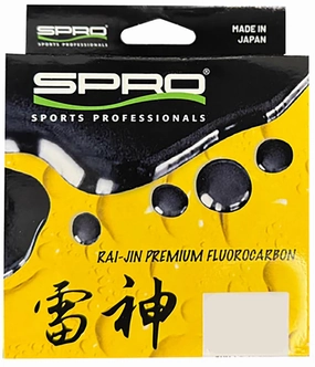 SPRO Rai-Jin Premium Flurocarbon Mainline Bulk Spools - 656 Yard