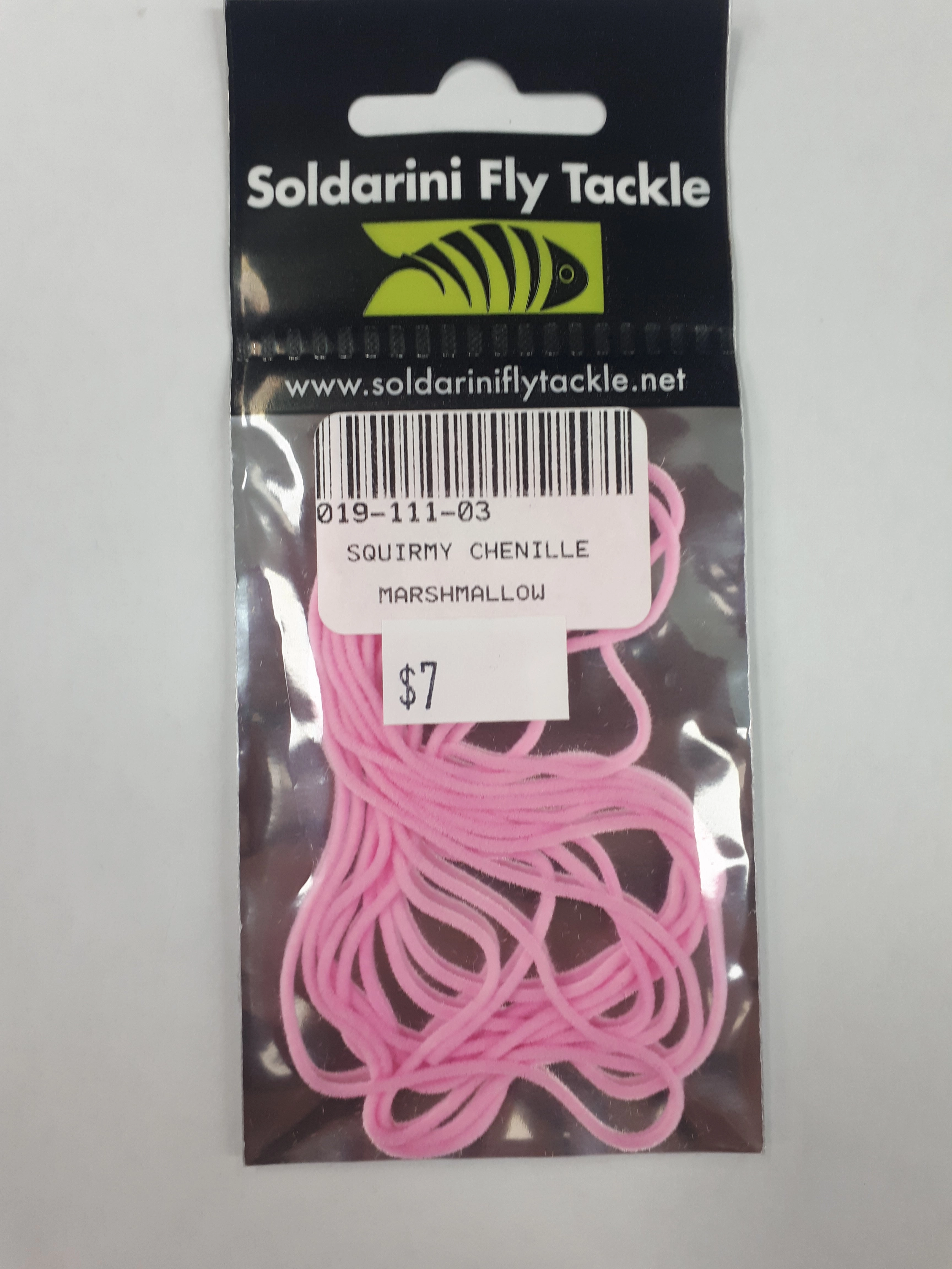Squirmy Chenille Soldarini Fly Tackle