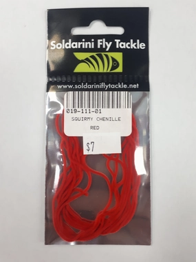 Squirmy Chenille Soldarini Fly Tackle