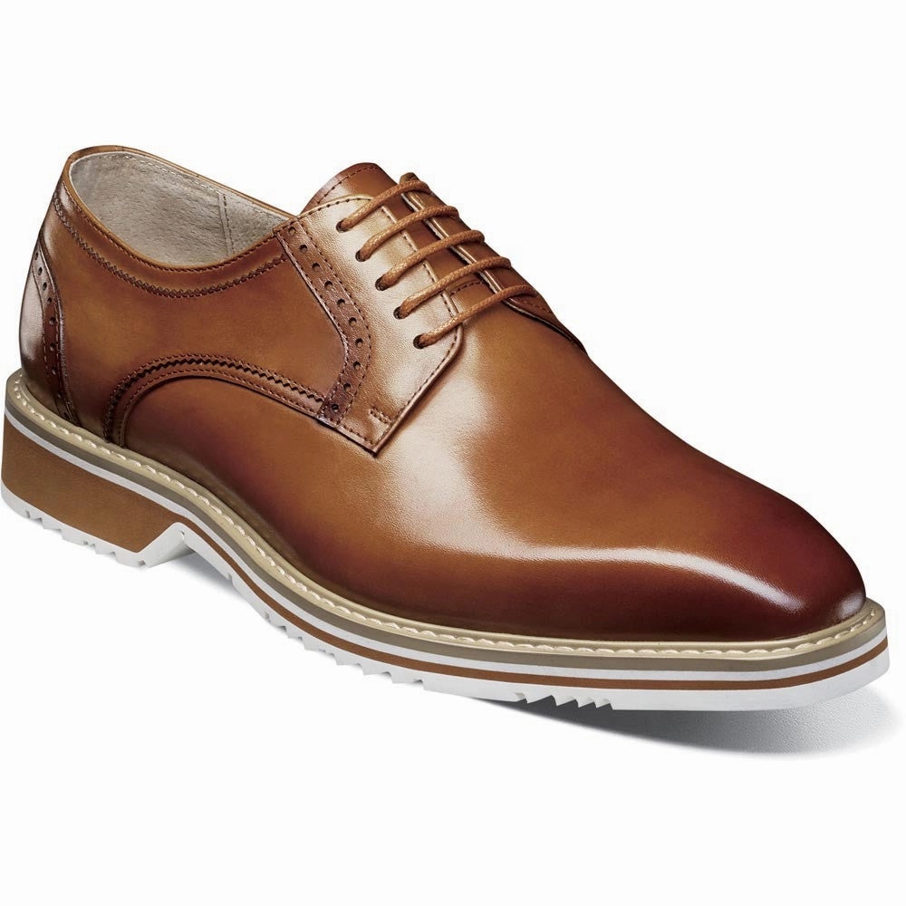 Stacy Adams Barringer Plain Toe Oxford In Tan Modern Footwear Stable