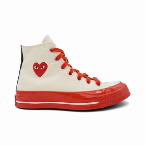 Supportive Footwear Play Comme Des Garcons X Converse High-Top Sneakers - Women'S 6