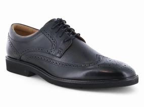 Rockport Fallo Wingtip Dress Oxford Black Statement Footwear Classic Sneakers