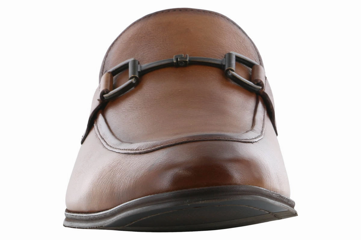 Eco Friendly Moisture Wicking Steve Madden Aahron Tan Leather Dress Loafer