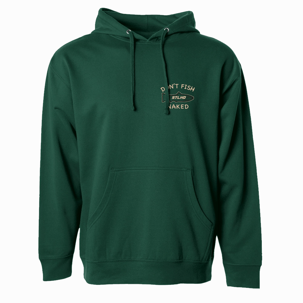 STLHD Mens Dont Fish Naked Standard Hoodie