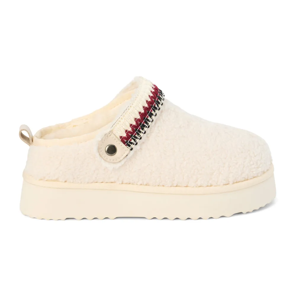 Storm Embroidered Scuff Slippers Unisex Shoes Sporty Style