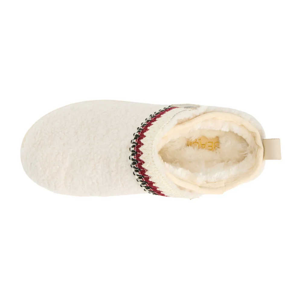 Eco Friendly Storm Embroidered Scuff Slippers