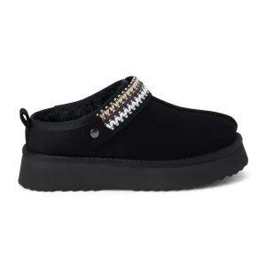 Storm Embroidered Scuff Slippers Lightweight Shoes Cushioned