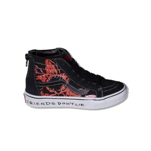 Everyday Sneakers Grippy Traction   Stranger Things Kid'S Sk8-Hi Zip 'Friends Don'T Lie'