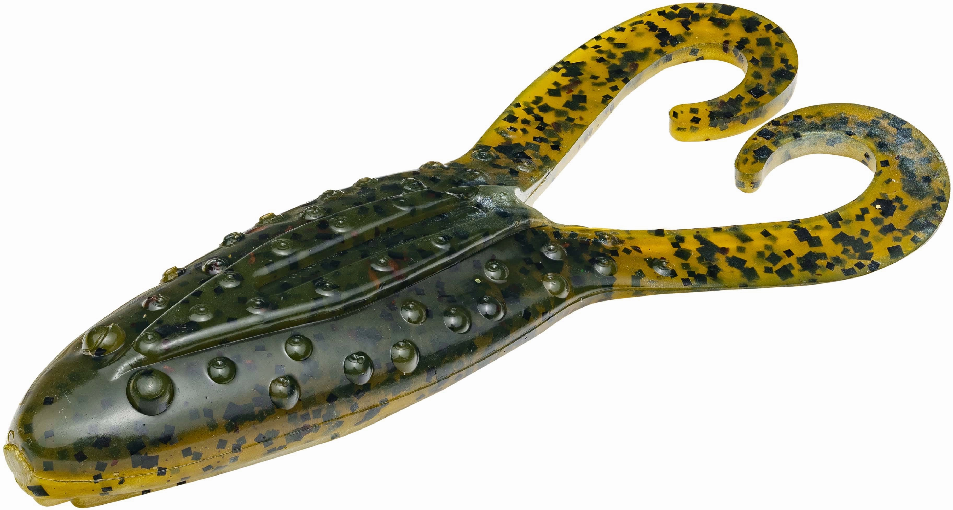 Strike King KVD Gurgle Toad Junior 3 1/4 inch Soft Plastic Frog 7 pack