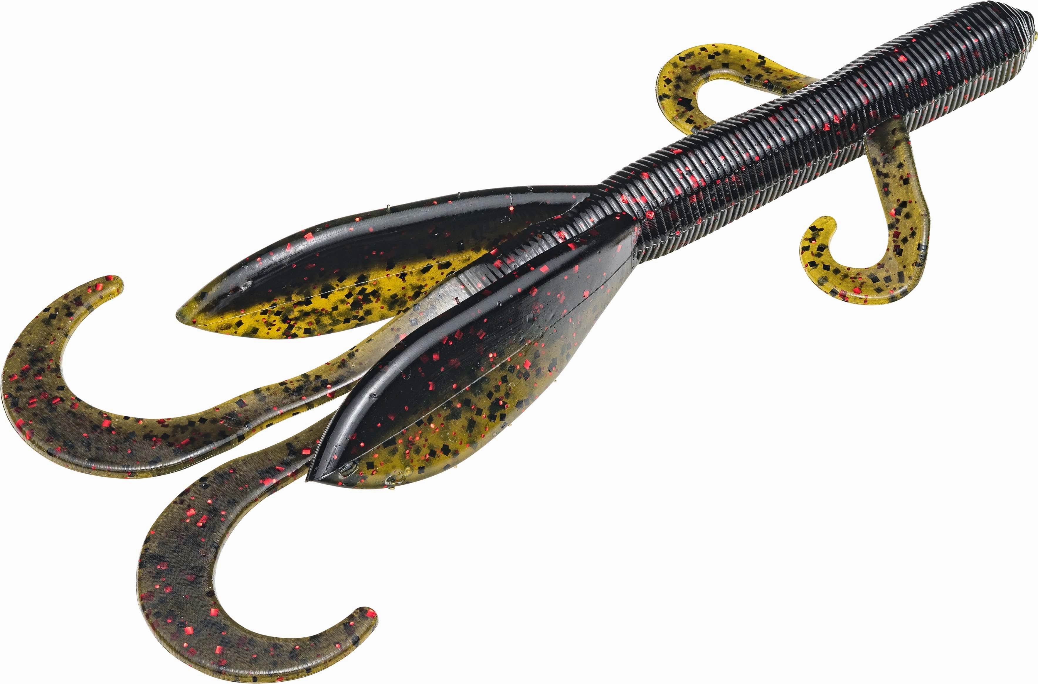 Strike King KVD Magnum Game Hawg 5 1/4 inch Soft Plastic Creature 6 pack