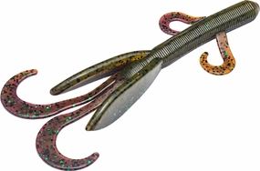 Strike King KVD Magnum Game Hawg 5 1/4 inch Soft Plastic Creature 6 pack