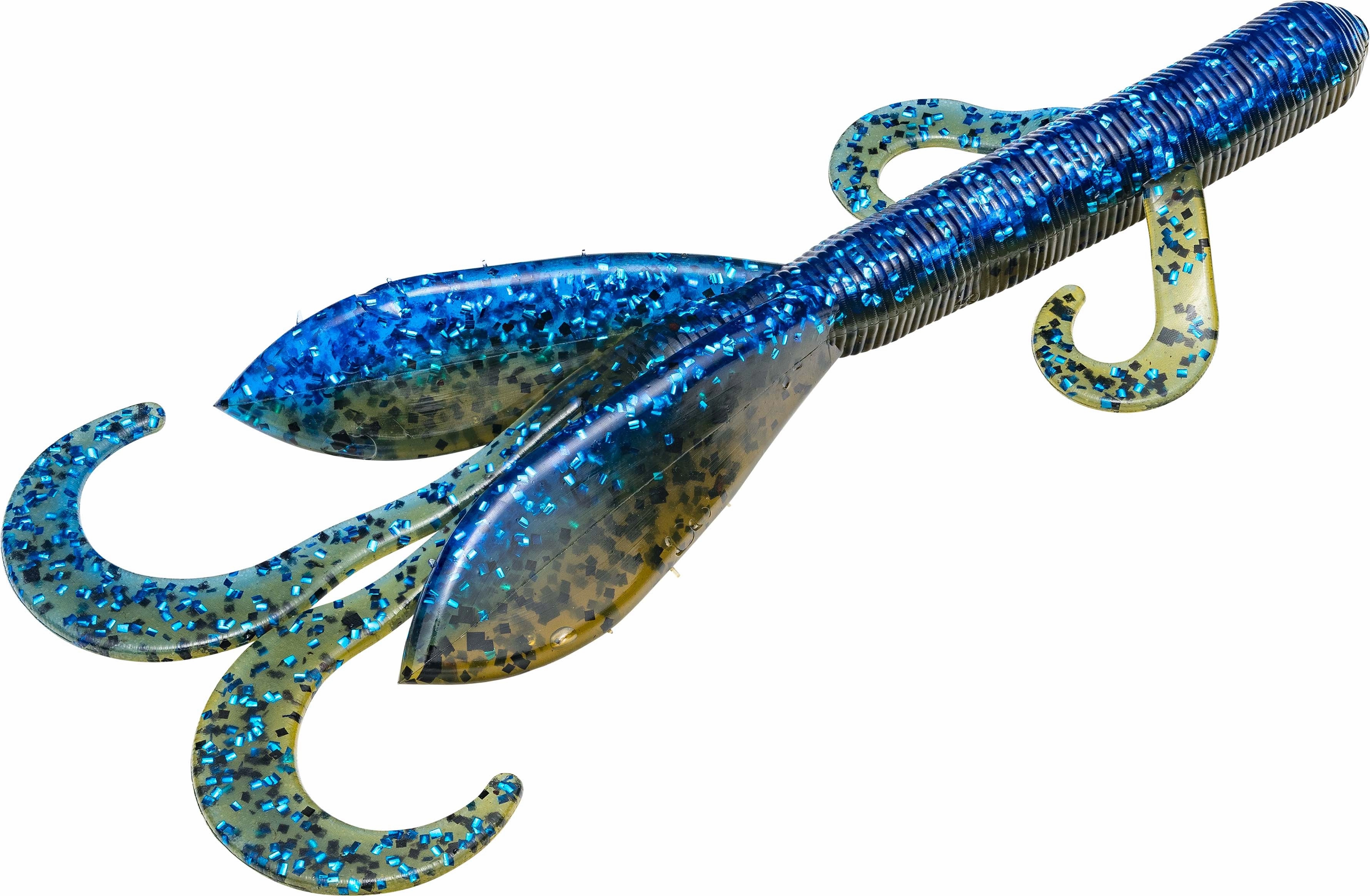 Strike King KVD Magnum Game Hawg 5 1/4 inch Soft Plastic Creature 6 pack