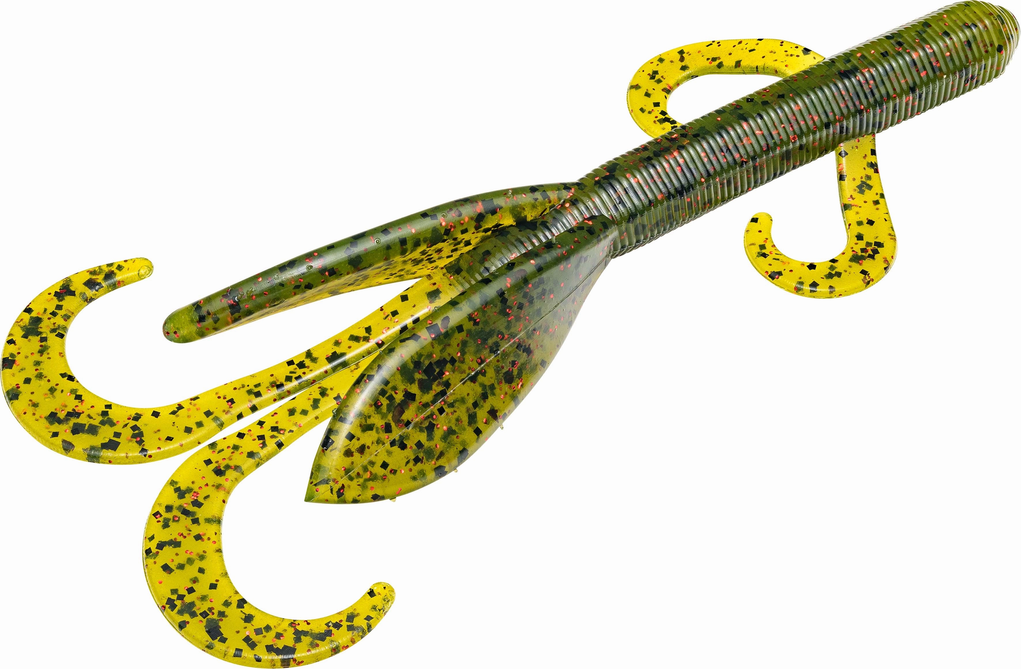 Strike King KVD Magnum Game Hawg 5 1/4 inch Soft Plastic Creature 6 pack