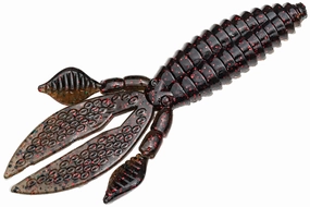 Strike King KVD Rodent 4 inch Soft Plastic Creature Bait 6 pack