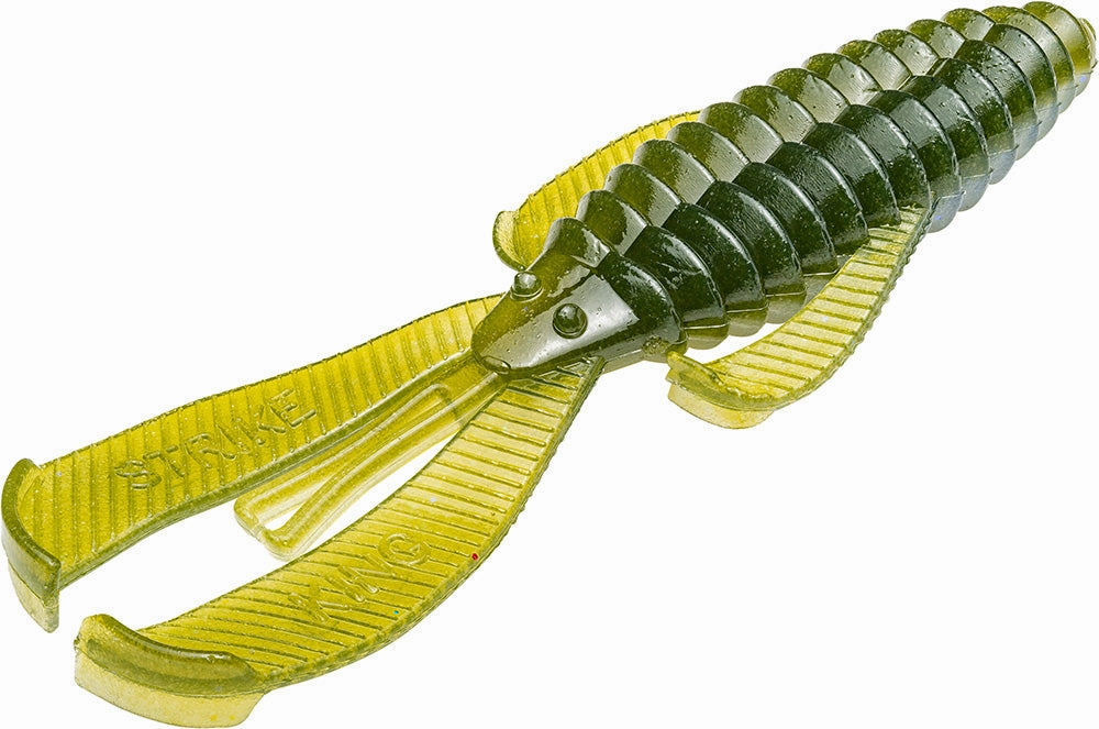 Strike King Rage Bug 4 inch Soft Plastic Creature 7 pack