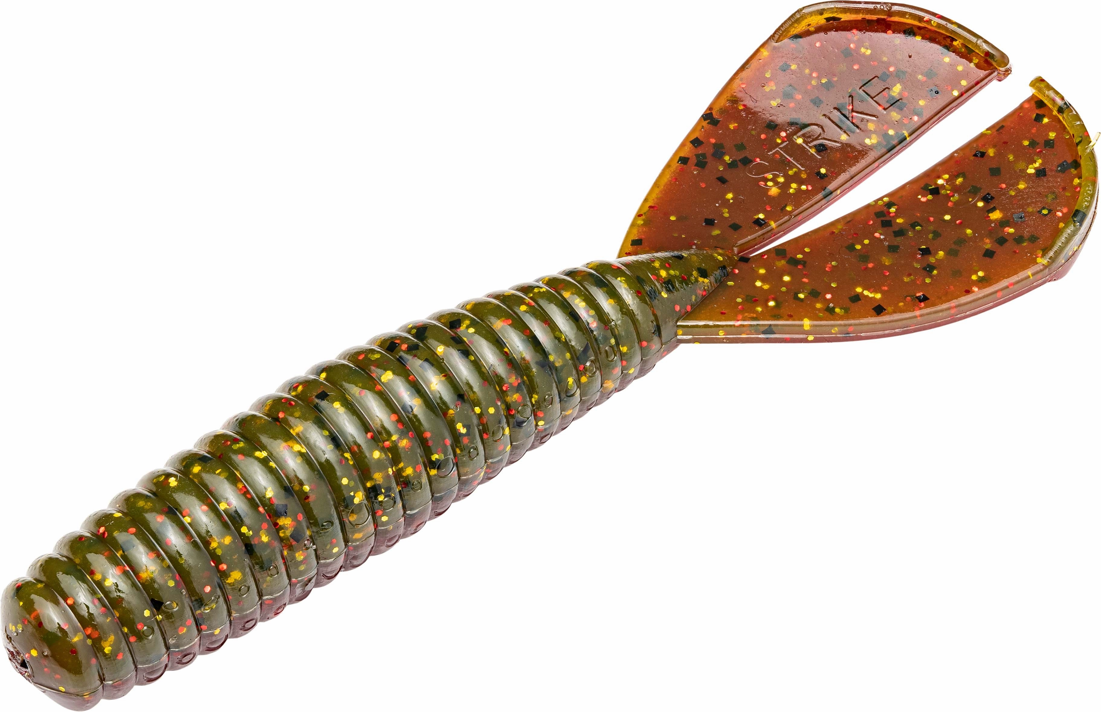 Strike King Rage Magnum Menace Grub 4 inch Soft Plastic Grub