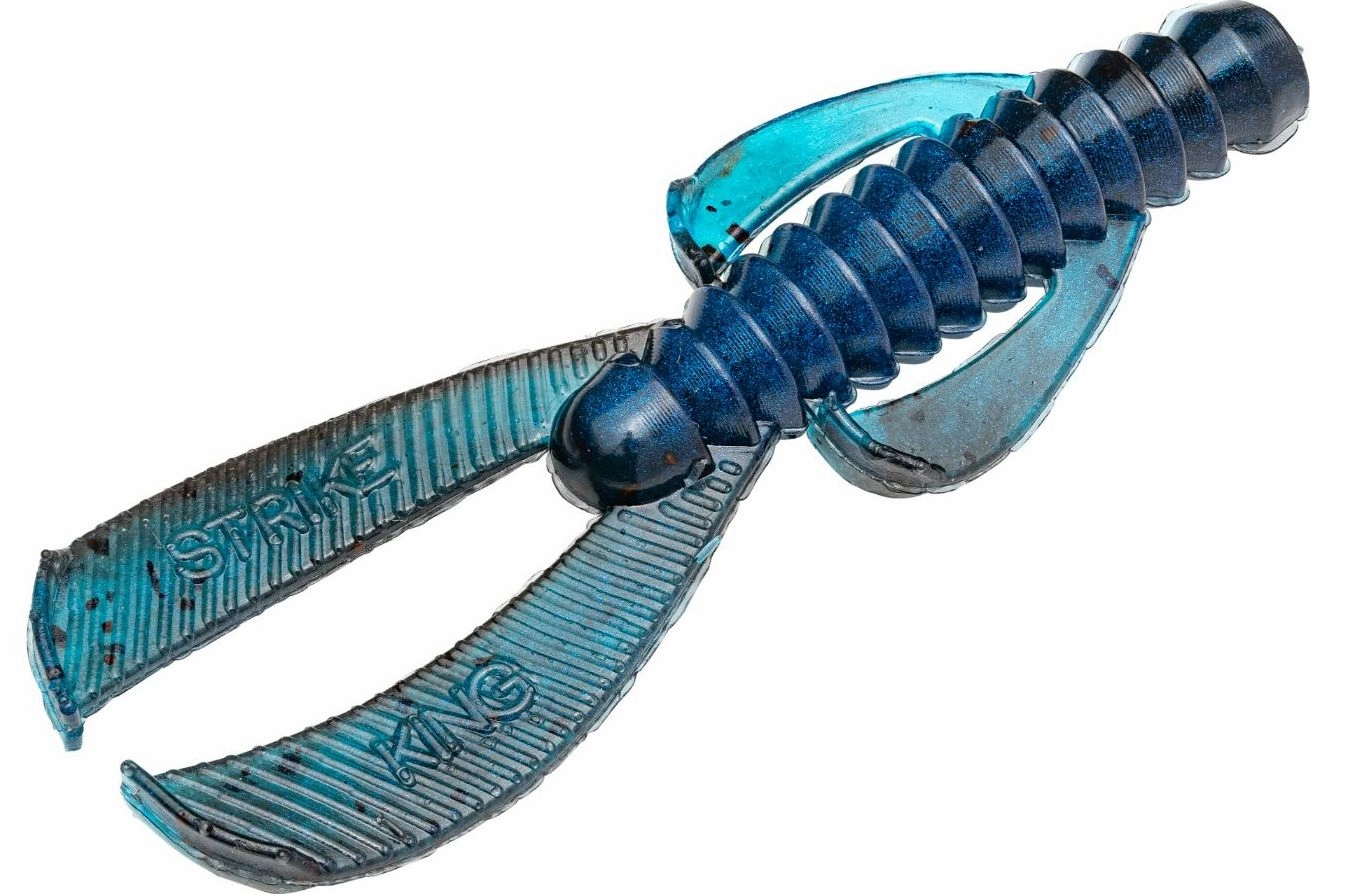 Strike King Rage Ned Bug 2 1/2 inch Soft Plastic Creature Bait 9 pack