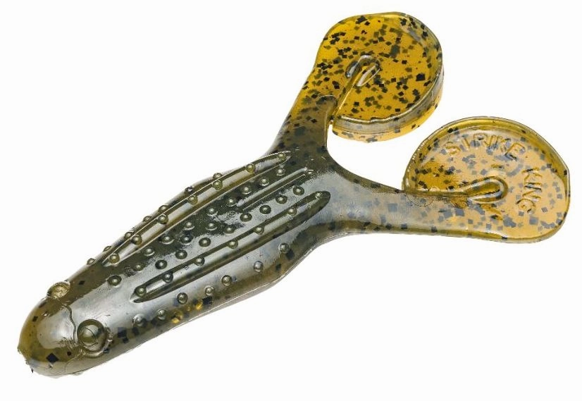 Strike King Rage Toad 4 inch Soft Plastic Frog 5 pack