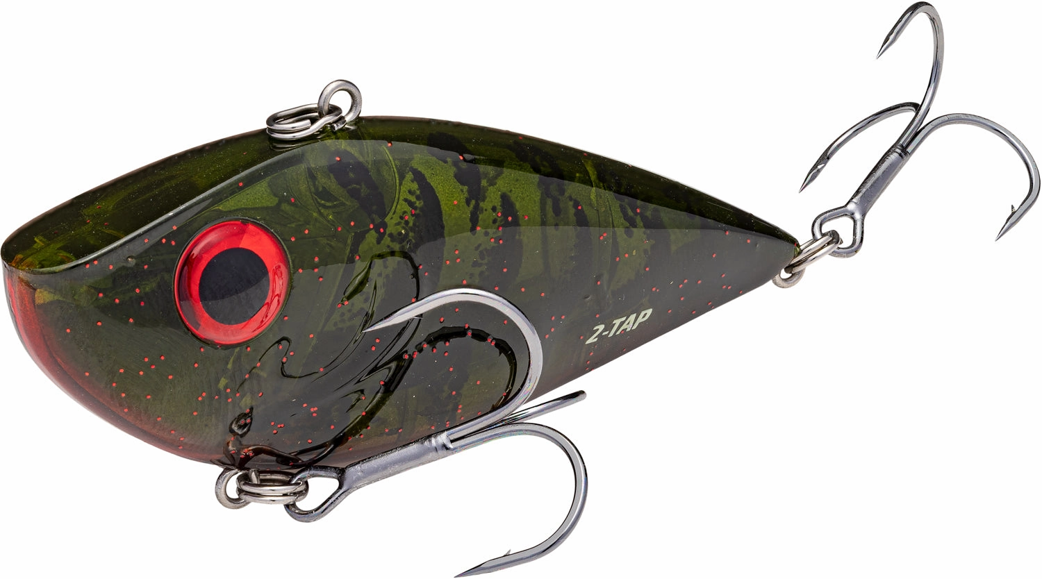 Strike King Red Eyed Shad Tungsten 2 Tap Lipless Crankbait - 2.5 Inch