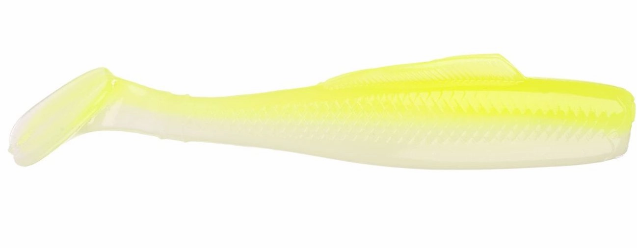 Strike King Redfish Magic Glass Minnow 4 inch ElazTech Paddle Tail Swimbait 5 pack
