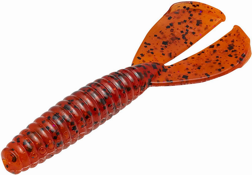 Strike King Twin Tail Rage Menace 3.5 inch Soft Plastic Grub 8 pack