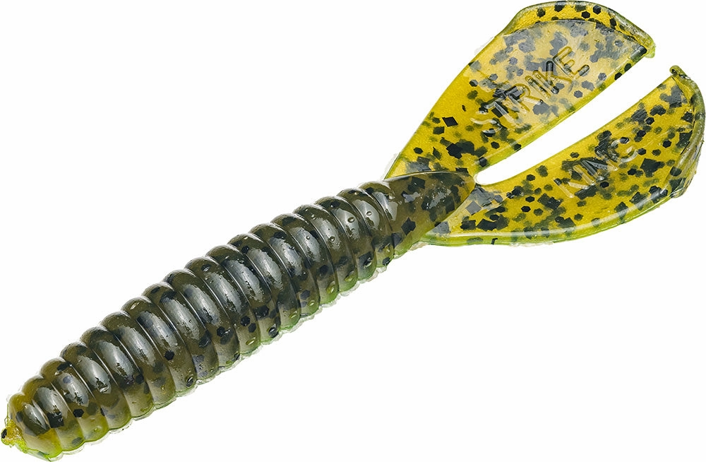 Strike King Twin Tail Rage Menace 3.5 inch Soft Plastic Grub 8 pack