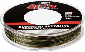 Sufix 832 Advanced Superline Camo Braided Line - 150 Yard Standard Spool