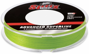 Sufix 832 Advanced Superline Neon Lime Green Braided Line - 300 Yard Filler Spool
