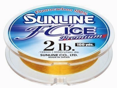 Sunline FC Ice Premium Ice Fishing Fluorocarbon 100 Yards