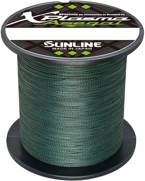 Sunline Xplasma Asegai Green Braided Line - 1000 Yards
