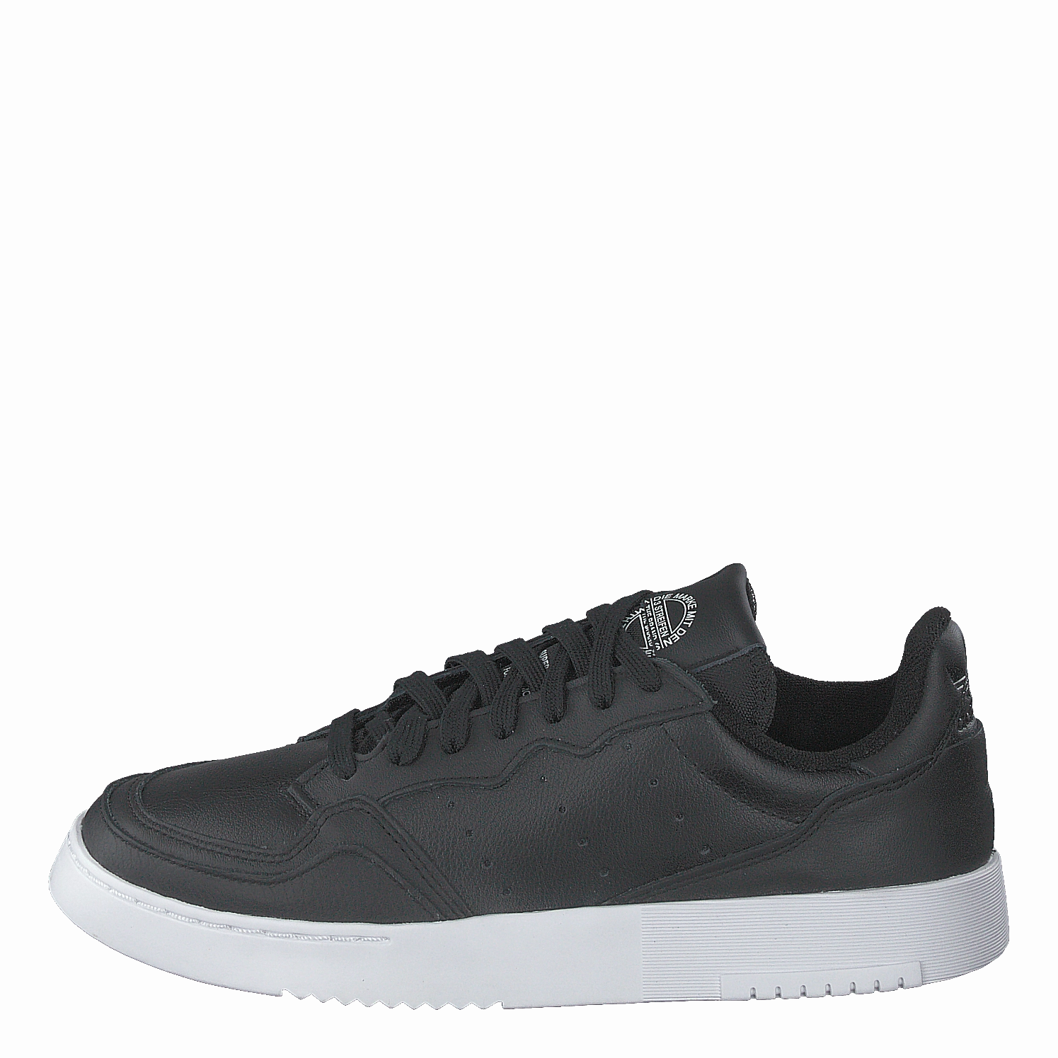 Supercourt Core Black/Core Black/Ftwr Whi Leather Shoes
