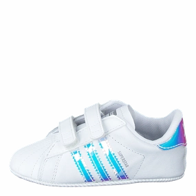 Superstar Crib Ftwwht/Ftwwht/Cblack Comfort Heel Supportive Shoes