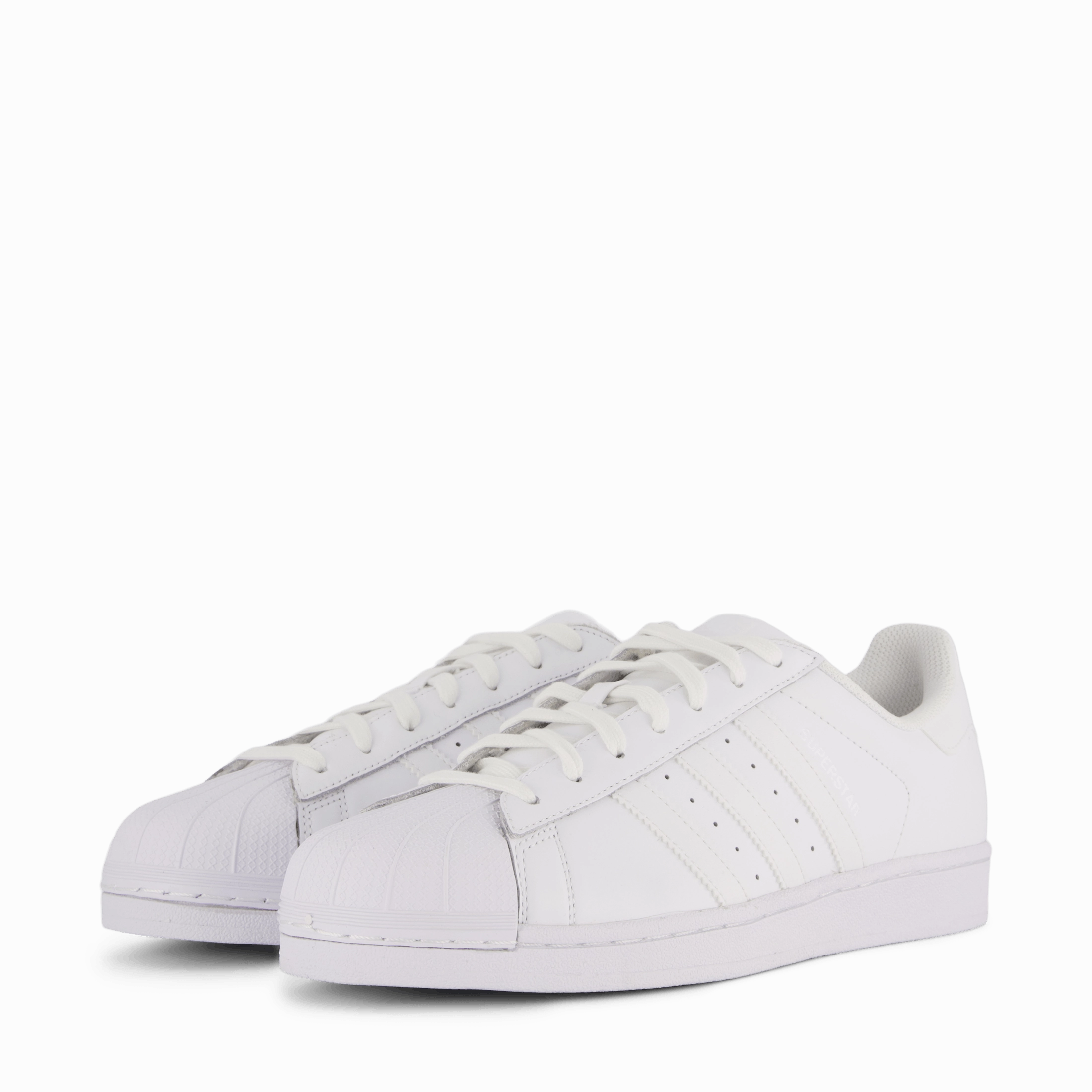Ergonomic Sole Breathable Mesh Superstar Foundation Ftwr White