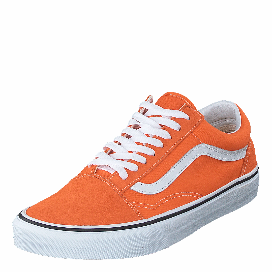 Statement Footwear Unisex Shoes Ua Old Skool Orange Tiger/True White
