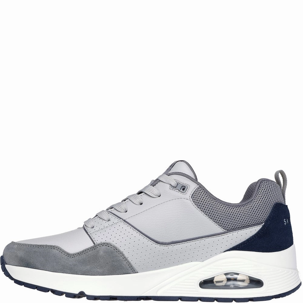 Grippy Soles Daylong Comfort Skechers Uno - Retro One Trainer