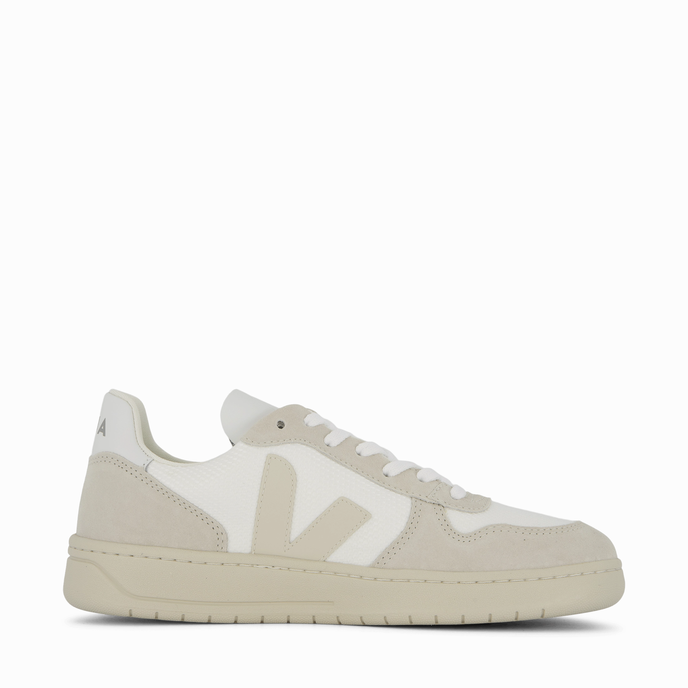 Comfort Shoes Wide Fit V-10 White Natural Pierre
