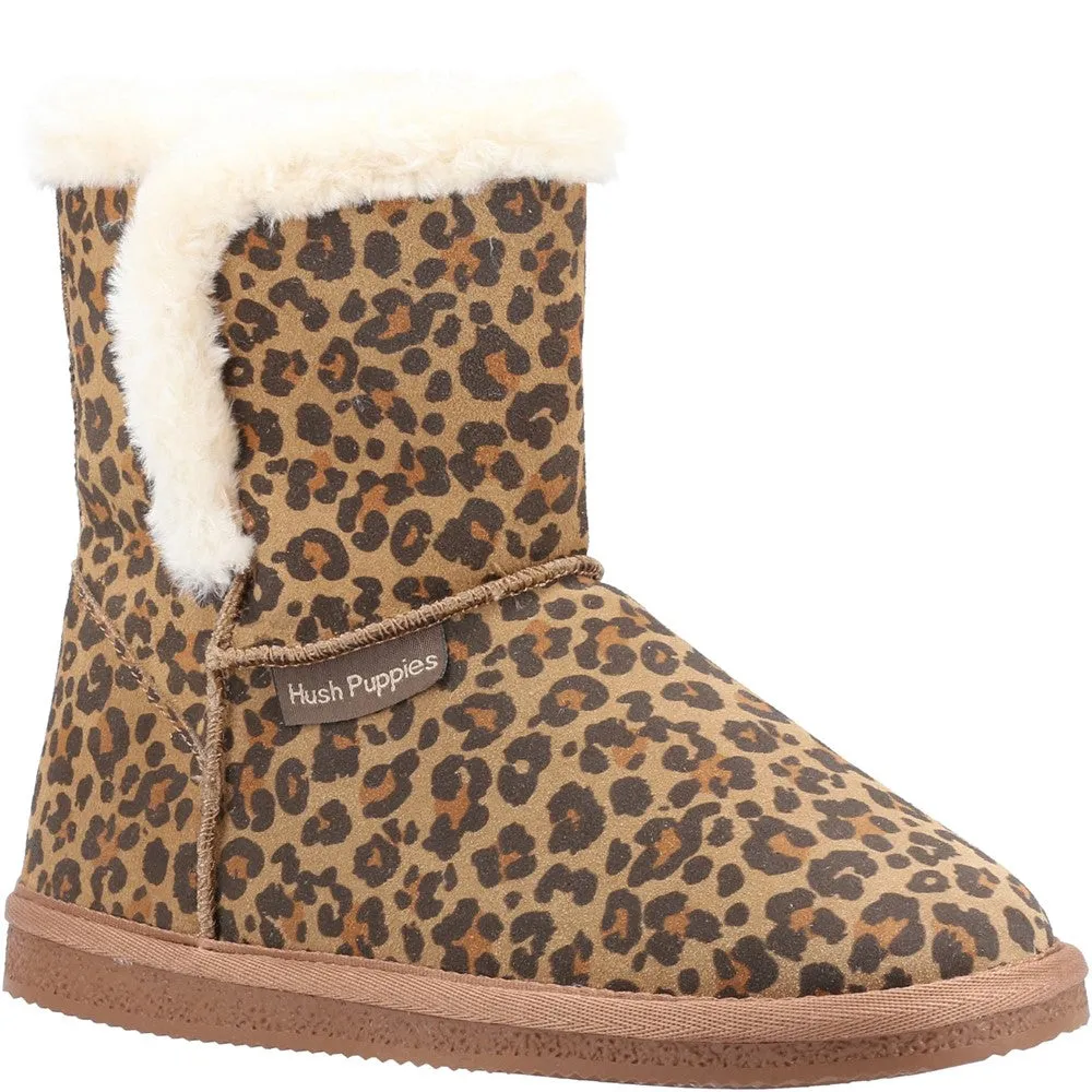 Machine Washable Pain Relief Hush Puppies Ashleigh Slipper Bootie
