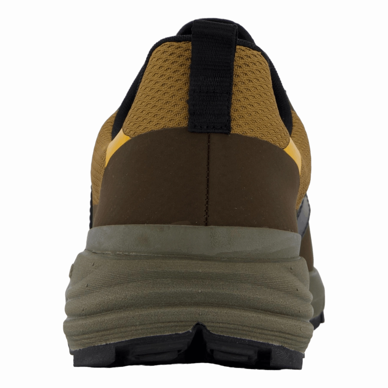 Dekkan Tent/Black Rugged Leather Shoes