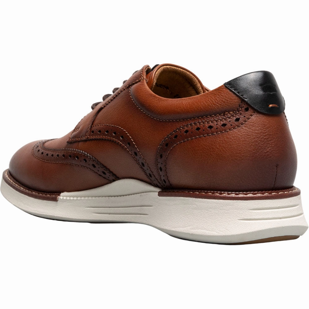 Florsheim Launch Cognac Multi Wingtip Oxford Men'S Shoes Classic Sneakers Versatile Style