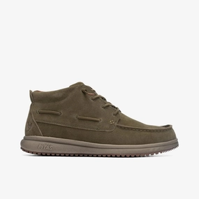 Comfort Technology Ergonomic Sole Pitas | Men'S Boots | Timor Suede Khaki | Khaki