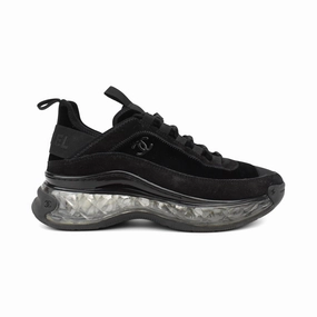 Orthotic Friendly Quick Dry Chanel '2020 So Black' Sneakers - Women'S 36