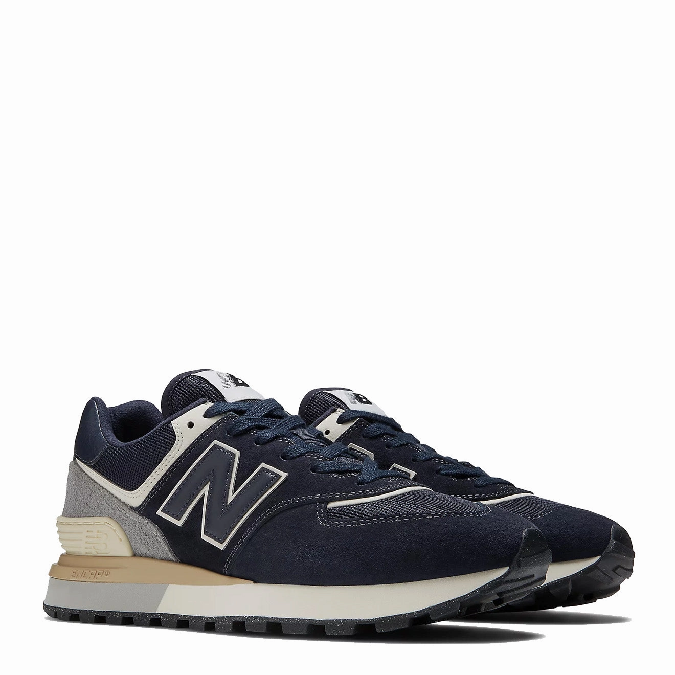 Comfort Technology New Balance 574 Legacy Trainers Navy / White