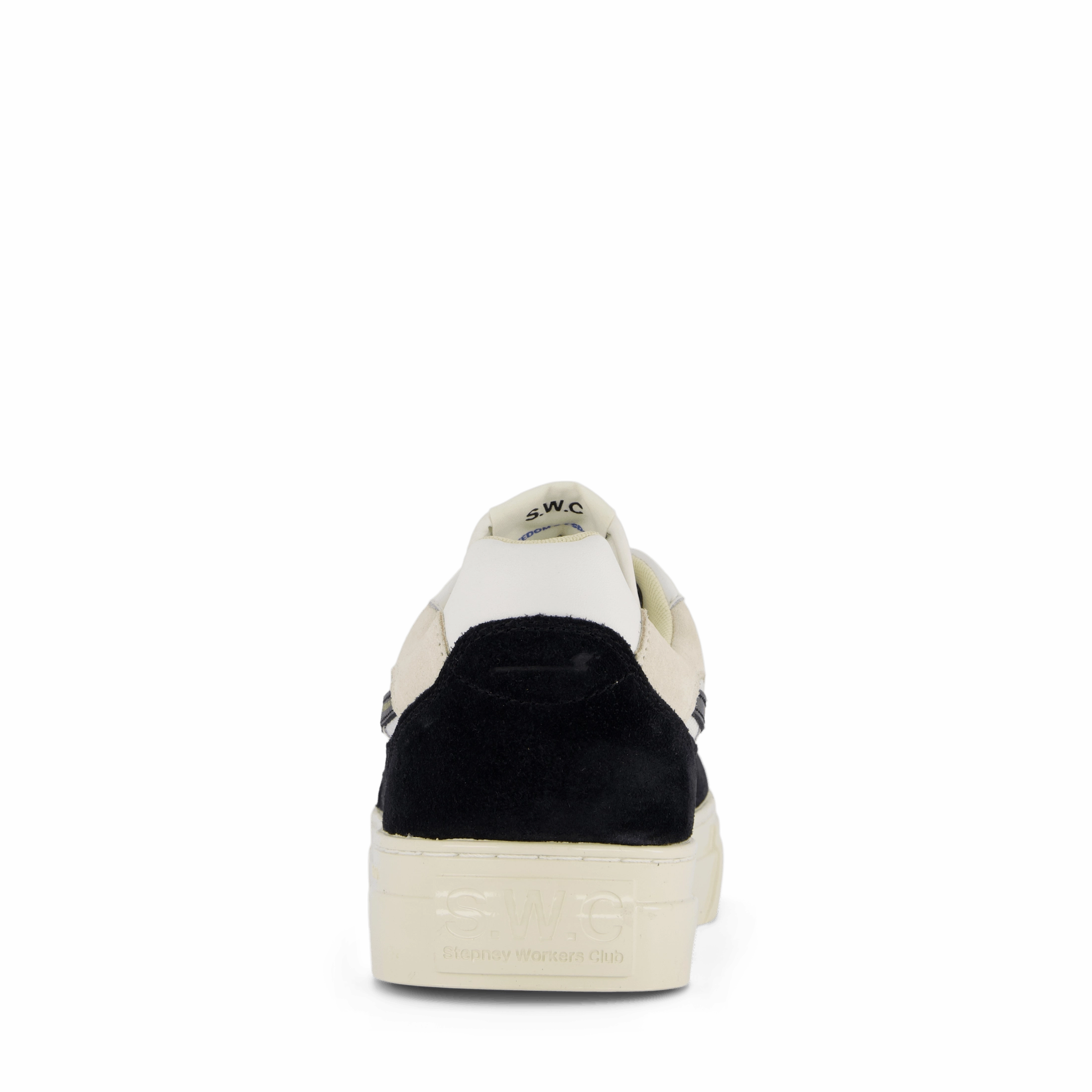 Fashion Footwear Pearl S-Strike Suede Mix Wht/Blk