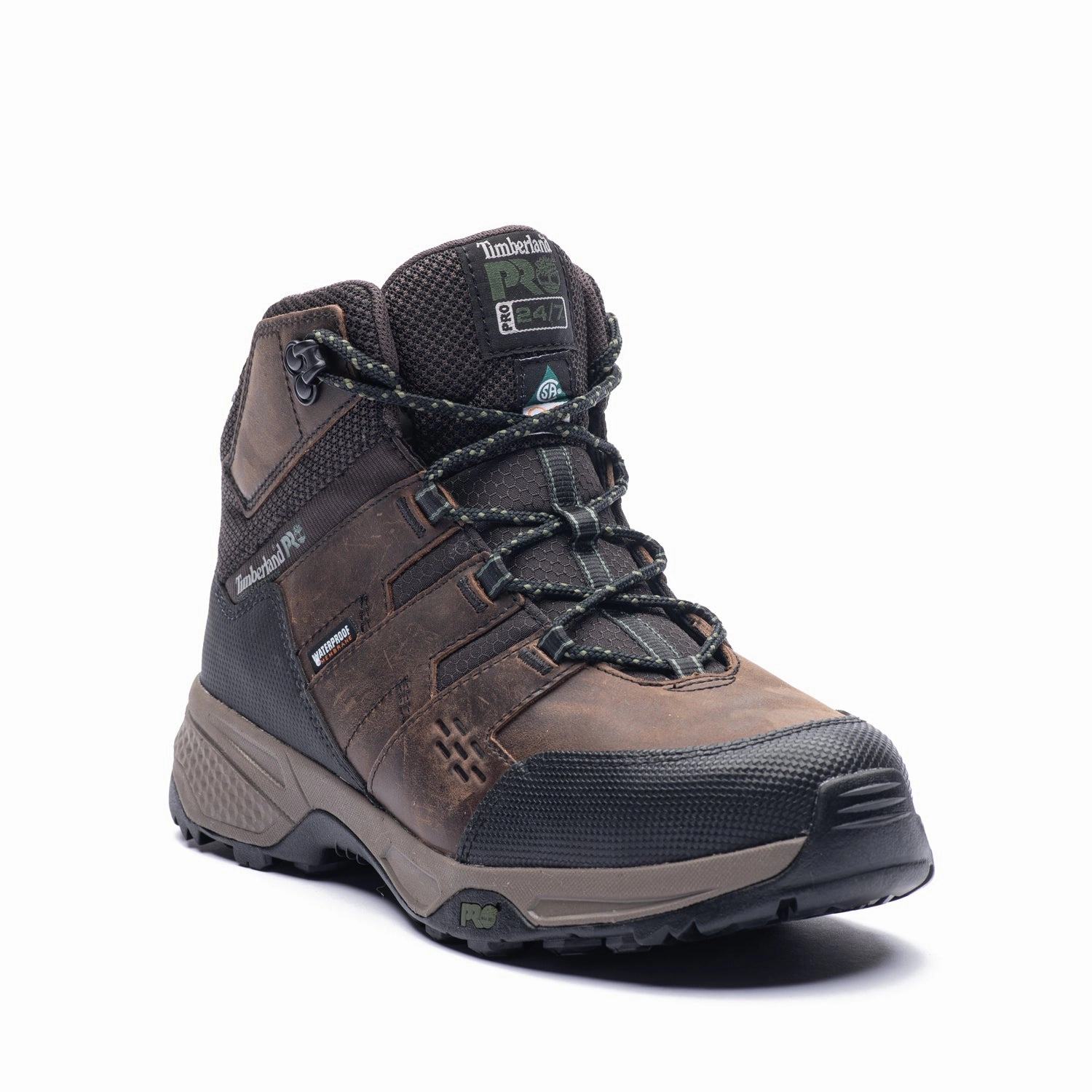 Relaxed Fit Footwear Ergonomic Sole Switchback Lt Men'S 6" Waterproof Steel Toe Work Boots A61T7