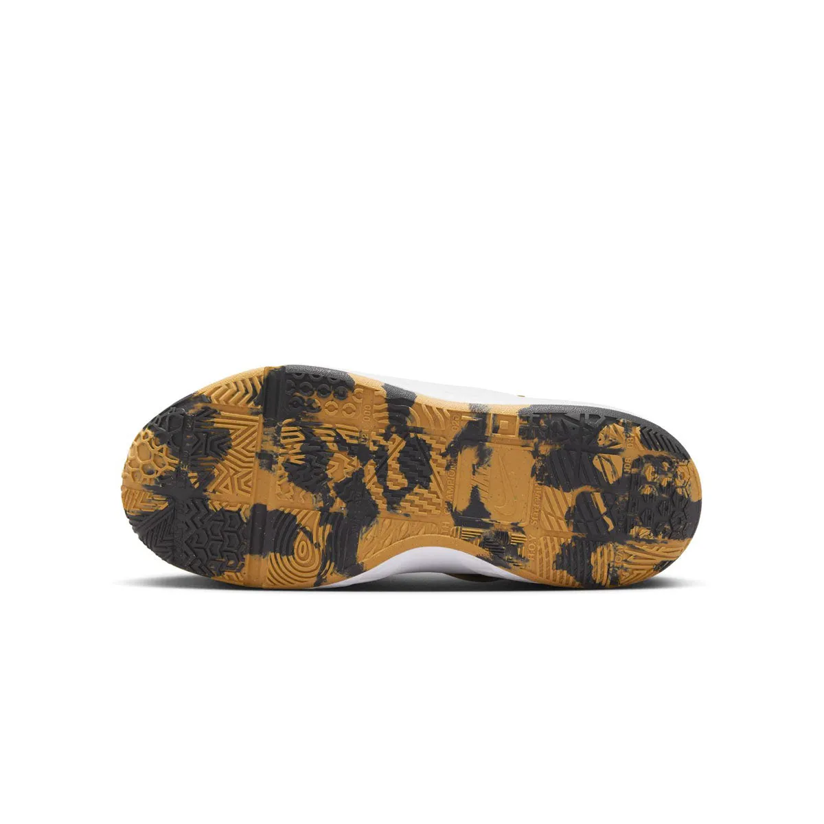 Team Hustle D 12 'Black Metallic Gold' Orthotic Friendly Functional Footwear