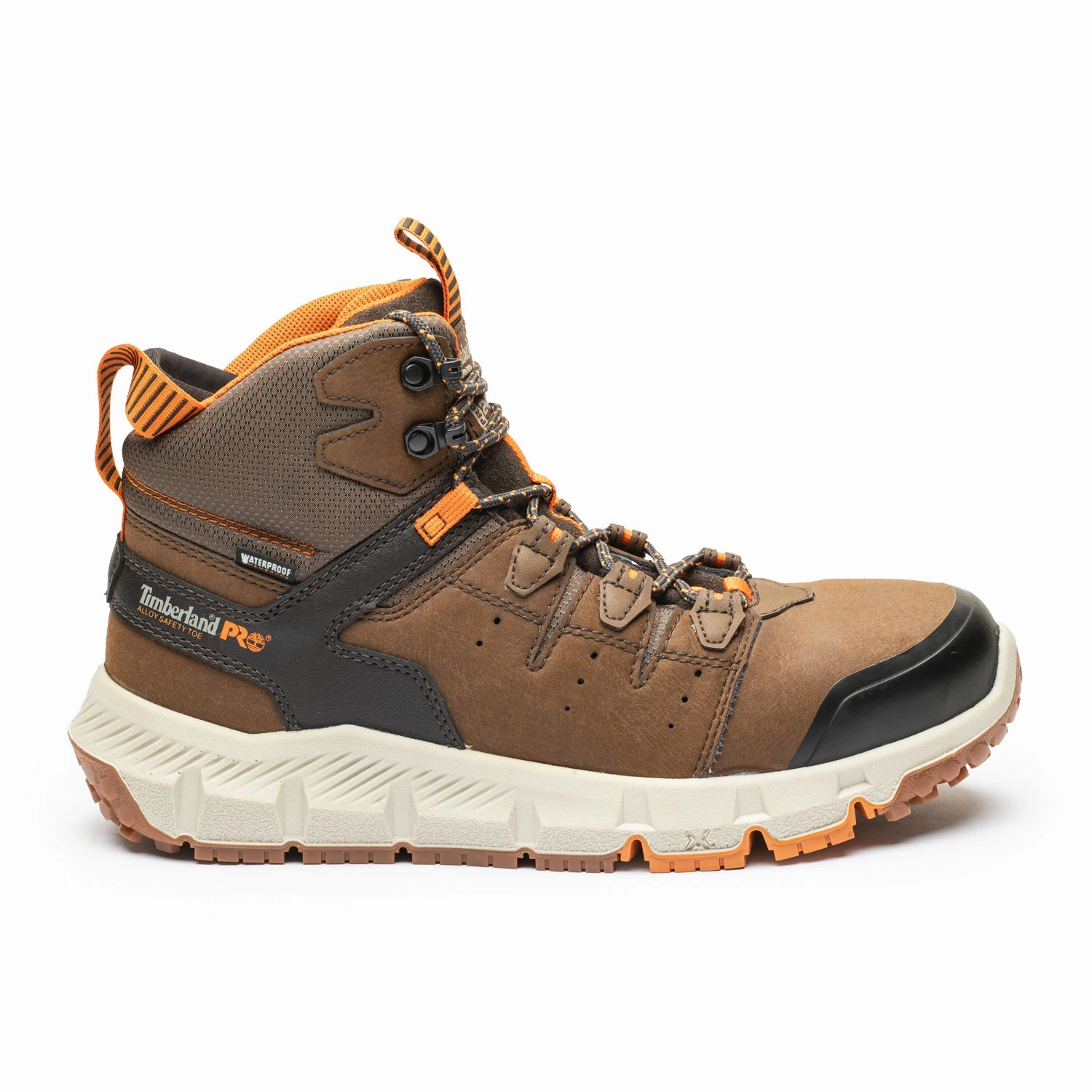 Durable Breathable Tempe Men'S 6" Aluminum Toe Work Boots A63Xb
