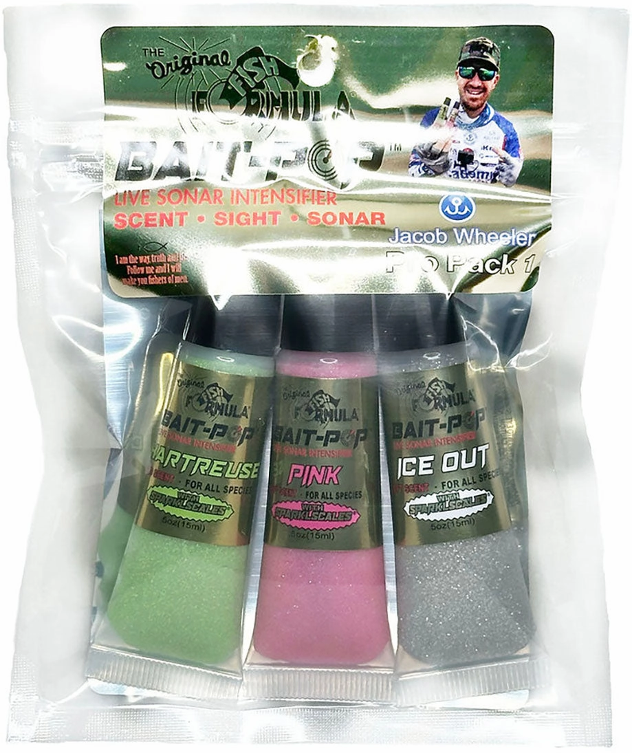 The Original Fish Formula Bait-Pop Attractant Pro Packs - 3 CT