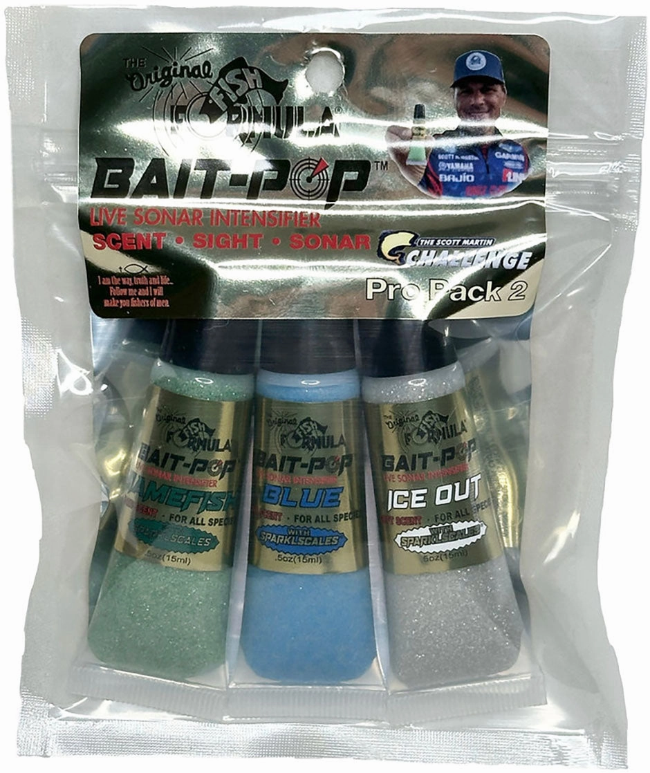 The Original Fish Formula Bait-Pop Attractant Pro Packs - 3 CT