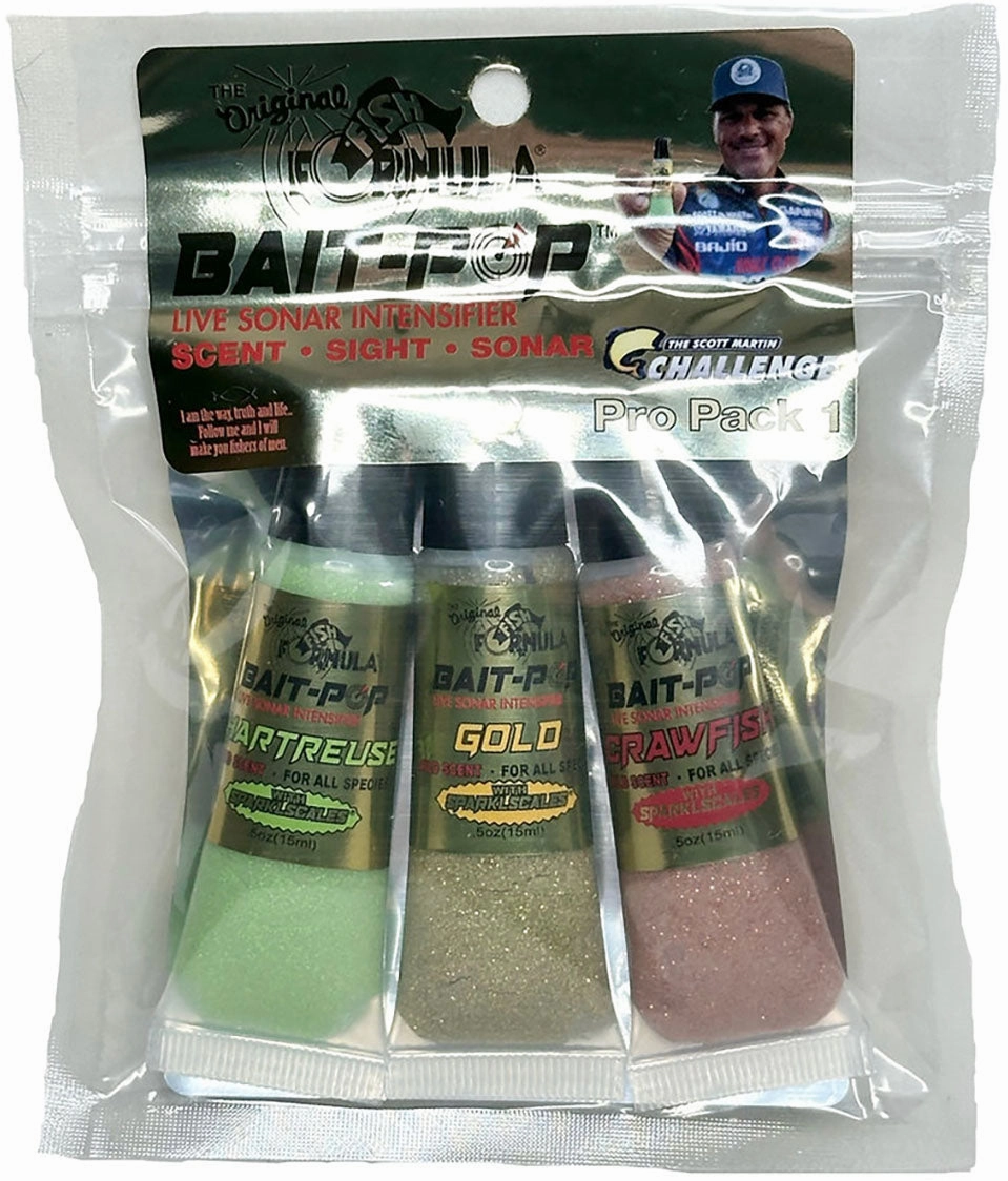 The Original Fish Formula Bait-Pop Attractant Pro Packs - 3 CT