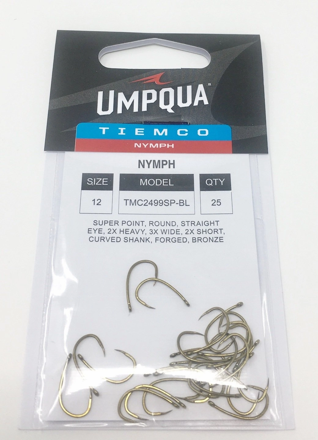 Tiemco 2499SP-BL Hook Bronze 25 pack